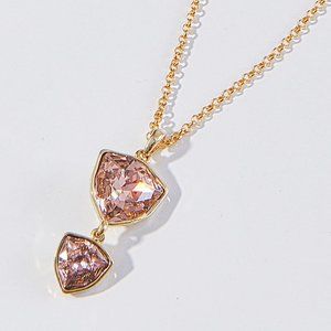 Swarovski Crystal 20K Pendant Long Necklace